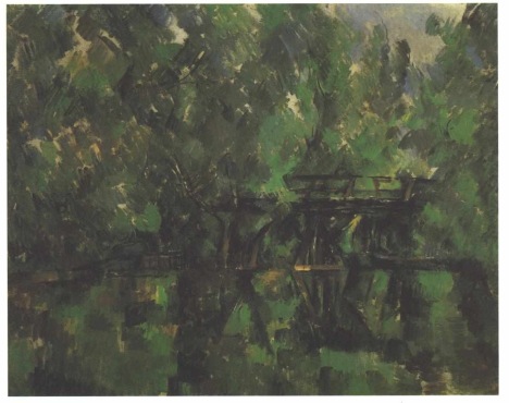 Paul Cézanne: Brücke über den Teich (Foto: Wikimedia Commons)