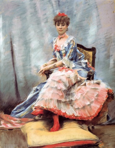 Laure Hayman, 1882 porträtiert von Julius LeBlanc Stewart (Foto: Wikimedia)